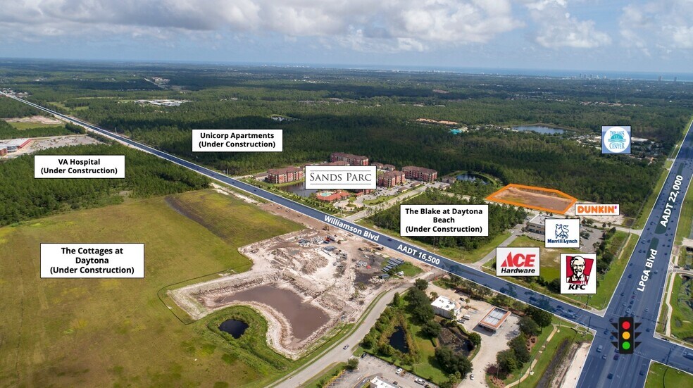 NE Corner Of LPGA & Concierge Blvd, Daytona Beach, FL à vendre - Photo de l’immeuble – Image 2 sur 5