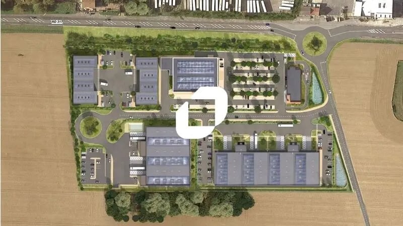 Local d’activités dans Survilliers à louer Plan de site– Image 1 sur 5