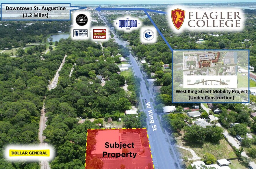 840 W King St, Saint Augustine, FL à louer - Photo de l’immeuble – Image 2 sur 3