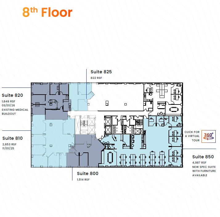 8150 Leesburg Pike, Vienna, VA à louer Plan d’étage– Image 1 sur 1