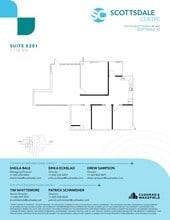 7373 N Scottsdale Rd, Scottsdale, AZ à louer Plan de site– Image 1 sur 1