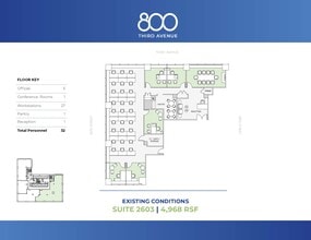 800 Third Ave, New York, NY à louer Plan d’étage– Image 1 sur 1