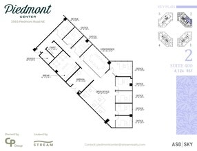 3495 Piedmont Rd NE, Atlanta, GA à louer Plan d’étage– Image 1 sur 1