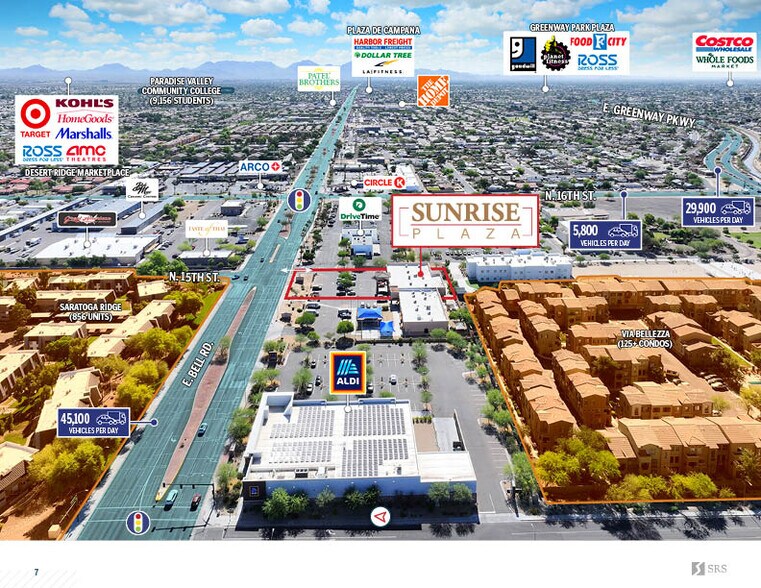 1427 E Bell Rd, Phoenix, AZ à vendre - Photo de l’immeuble – Image 3 sur 6