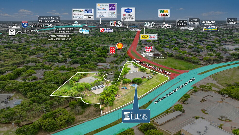 2501 Ballpark Way, Arlington, TX à vendre - Photo de l’immeuble – Image 2 sur 5