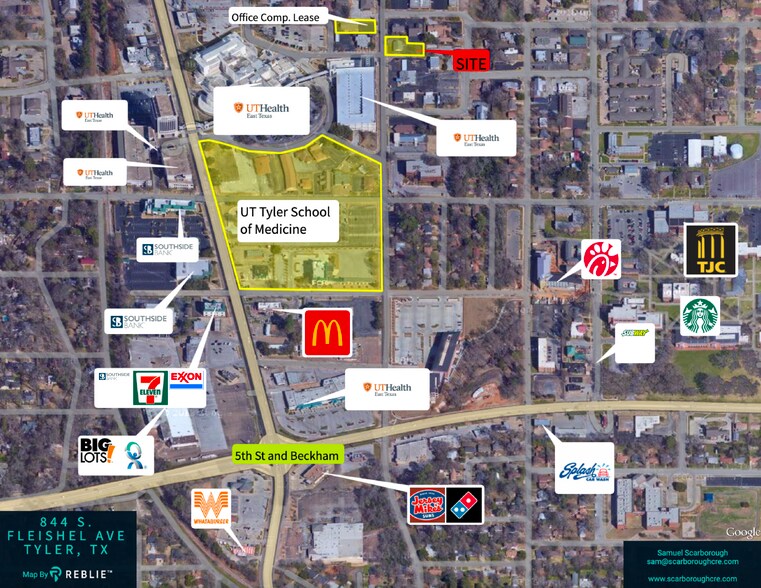 844 S Fleishel Ave, Tyler, TX à louer - Photo de l’immeuble – Image 2 sur 9