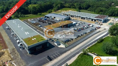 Salleboeuf, GIR - VUE AÉRIENNE vue de carte