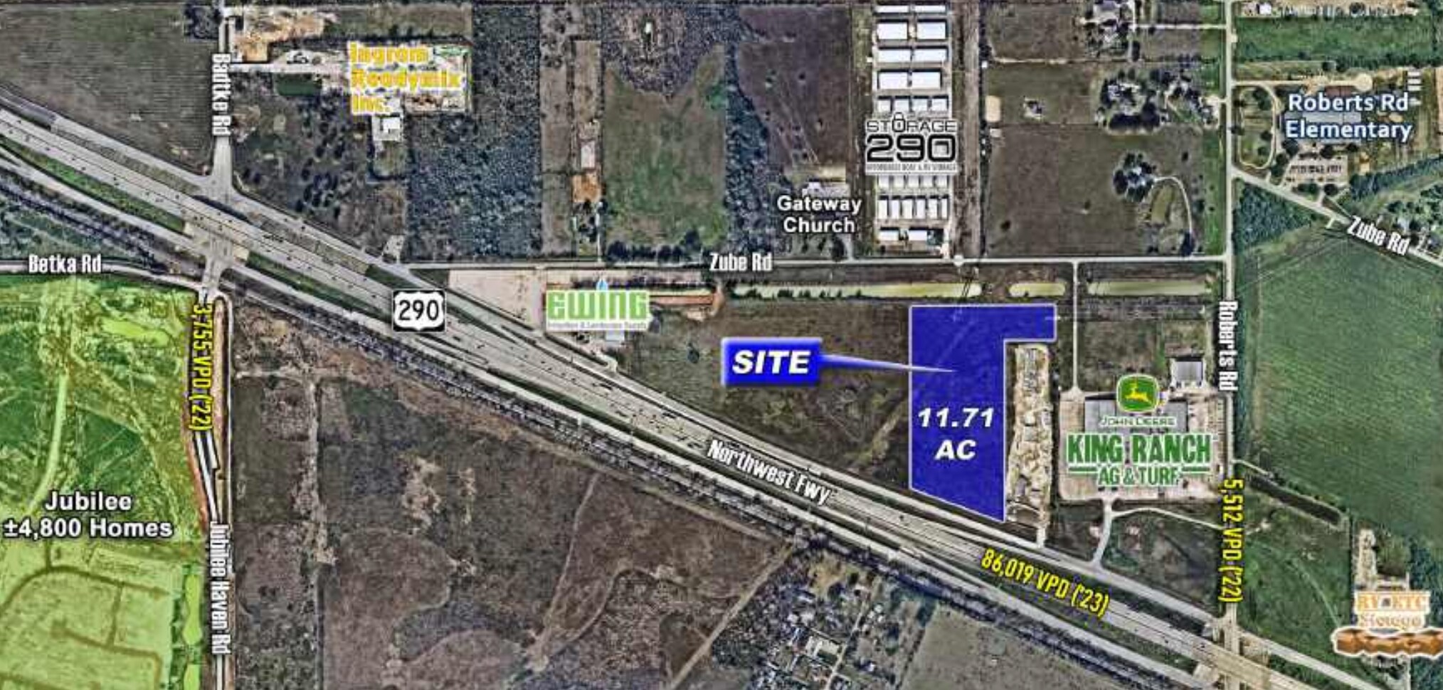 0 Zube, Hockley, TX à vendre Aérien– Image 1 sur 4
