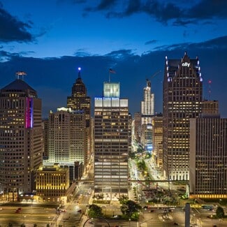 Plus de détails pour 1 Woodward Ave, Detroit, MI - Bureau à louer
