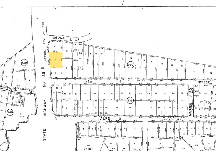 1028 State Route -23, Wayne, NJ à vendre - Plan cadastral – Image 2 sur 4