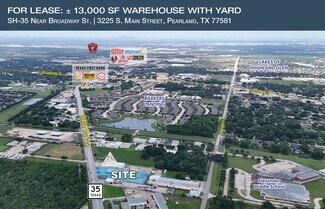 Plus de détails pour 3225 S Main St, Pearland, TX - Industriel/Logistique à louer