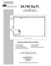 100 Newfield Ave, Edison, NJ à louer Plan d’étage– Image 1 sur 1
