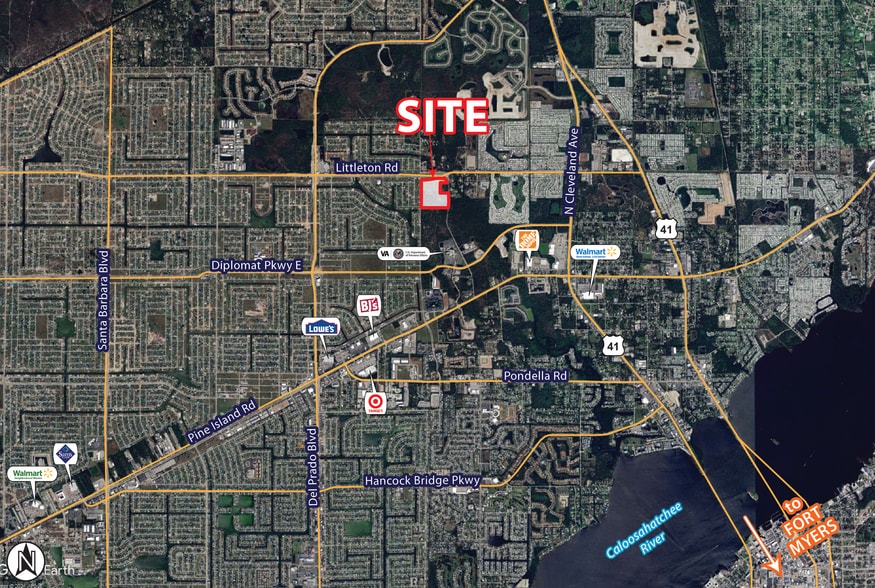0 24th Ter, Cape Coral, FL à vendre - Aérien – Image 3 sur 4