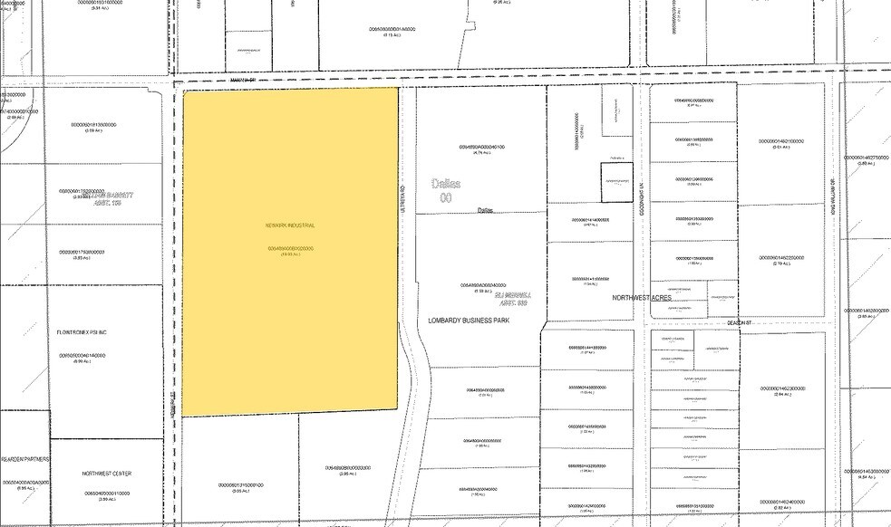 2202 Manana Dr, Dallas, TX à louer - Plan cadastral – Image 3 sur 3