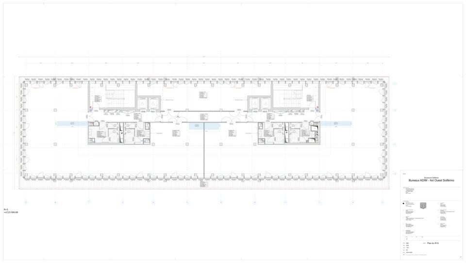 Bureau dans Rennes à louer - Plan d’étage – Image 2 sur 2