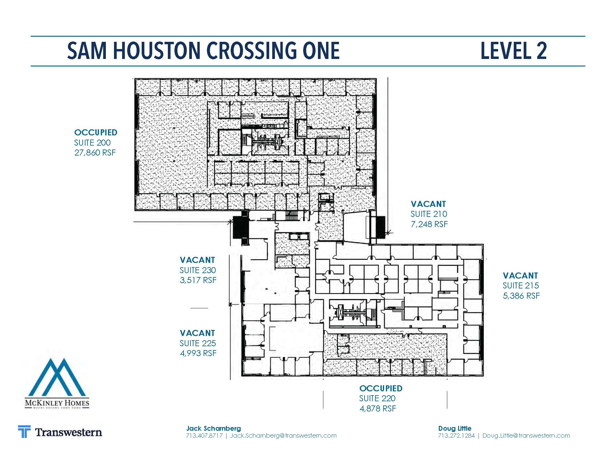 10343 Sam Houston Park Dr, Houston, TX à louer Plan d’étage– Image 1 sur 1