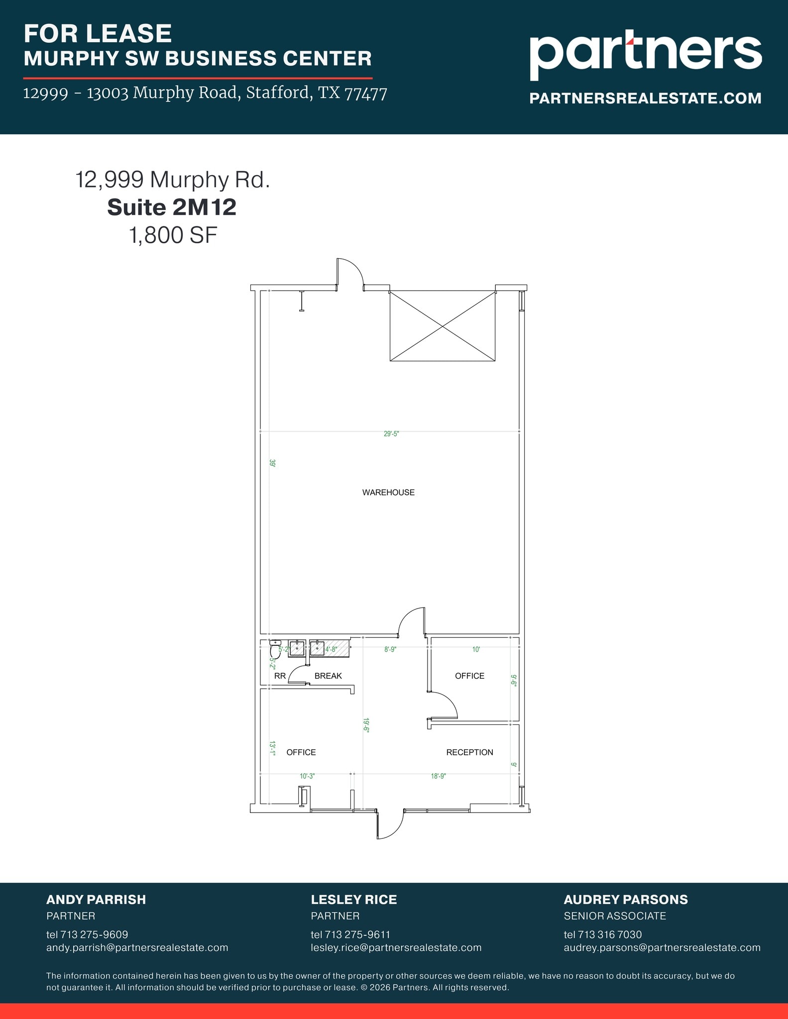 12999-13003 Murphy Rd, Stafford, TX à louer Plan de site– Image 1 sur 1