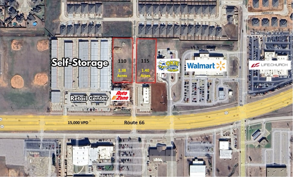 115 Yukon Crossing Ave, Yukon, OK à vendre - Photo de l’immeuble – Image 3 sur 3