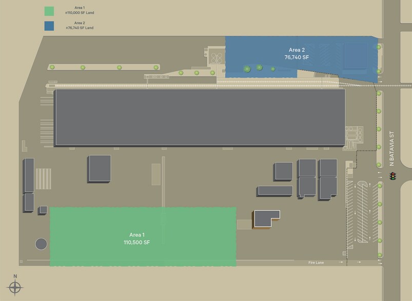 2060 N Batavia St, Orange, CA à louer - Plan de site – Image 2 sur 3