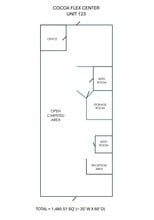3815 N US Hwy 1, Cocoa, FL à louer Plan d’étage– Image 1 sur 1