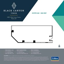 10851 N Black Canyon Hwy, Phoenix, AZ à louer Plan d’étage– Image 1 sur 1