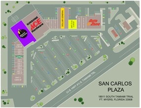 18911 S Tamiami Trl, Fort Myers, FL à louer Plan de site– Image 1 sur 1