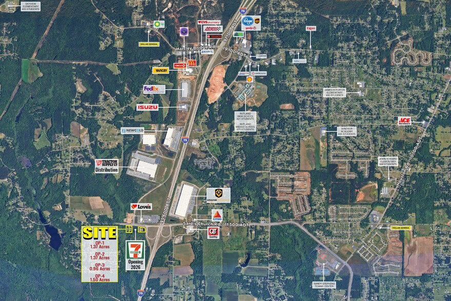 5270 Sardis Church rd, Macon, GA à louer - Photo principale – Image 1 sur 3