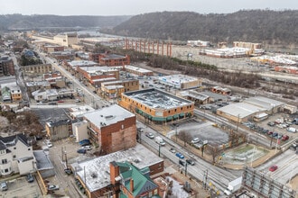 133 W 8th Ave, Homestead, PA - VUE AÉRIENNE  vue de carte