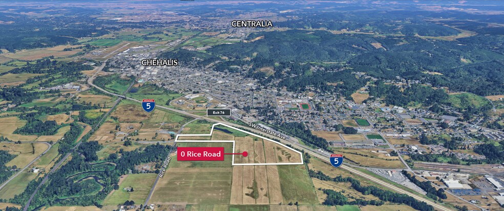 0 Rice Road 0 Rice Road, Chehalis, WA à vendre - Photo principale – Image 1 sur 2