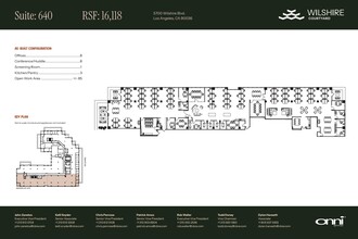 5700 Wilshire Blvd, Los Angeles, CA à louer Plan d’étage– Image 1 sur 1