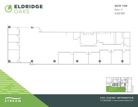 1080 Eldridge Pkwy, Houston, TX à louer Plan d’étage– Image 1 sur 1