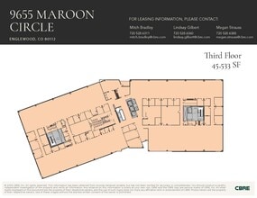 9655 Maroon Cir, Englewood, CO à louer Plan d’étage– Image 1 sur 1