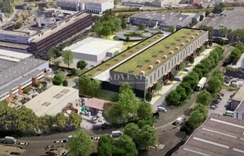 Bobigny, SSD - Vue aérienne  vue de carte