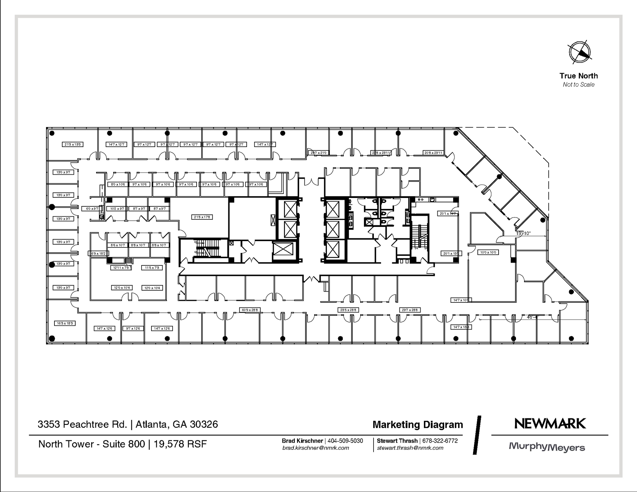 3353 Peachtree Rd NE, Atlanta, GA à louer Plan d’étage– Image 1 sur 1