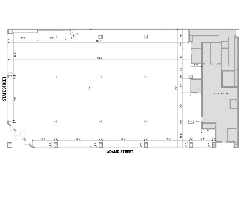 137 S State St, Chicago, IL à louer Plan d’étage– Image 1 sur 1