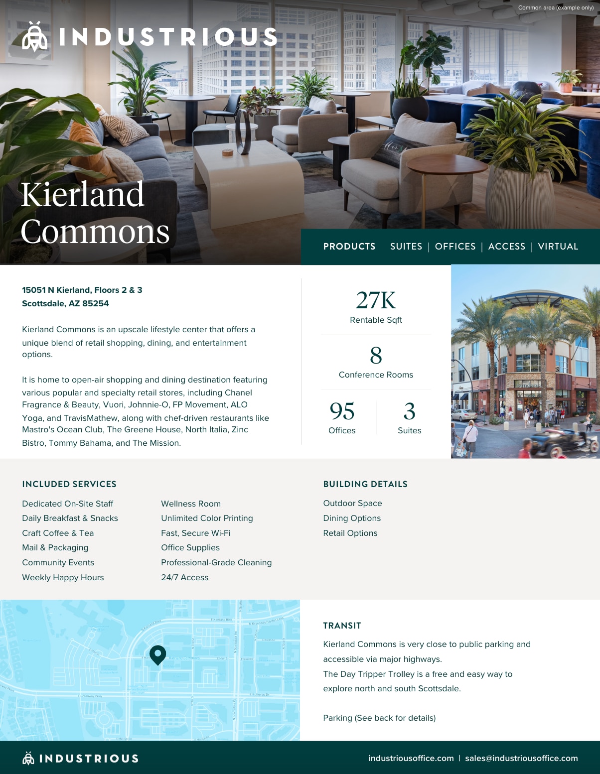 15051 N Kierland Blvd, Scottsdale, AZ à louer Plan d’étage– Image 1 sur 9