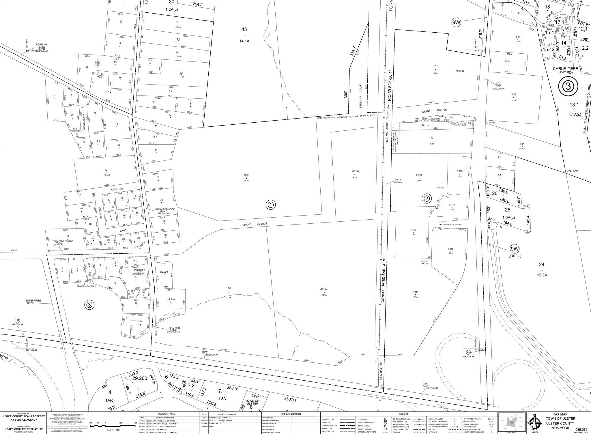 1561 Ulster Ave, Lake Katrine, NY à louer Plan cadastral– Image 1 sur 2
