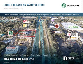 Plus de détails pour 210 E International Speedway Blvd, Deland, FL - Local commercial à vendre