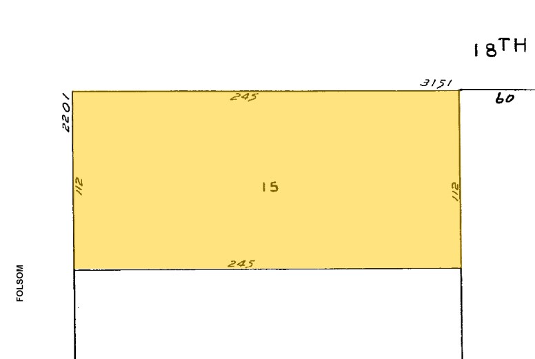 500-550 Treat Ave, San Francisco, CA à louer - Plan cadastral – Image 3 sur 24
