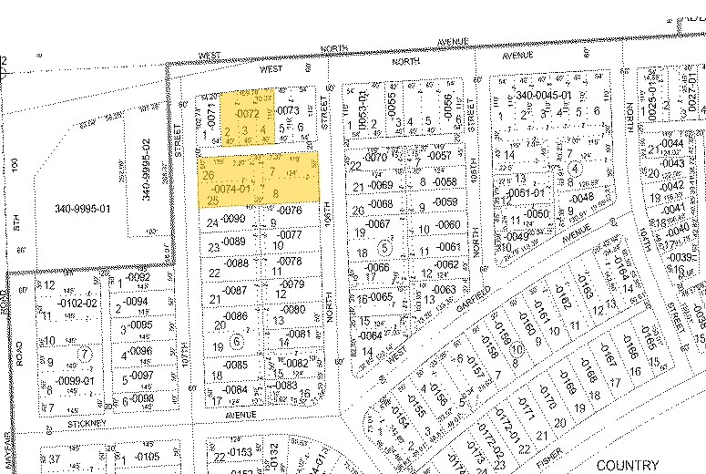 10625 W North Ave, Milwaukee, WI à louer - Plan cadastral – Image 2 sur 6