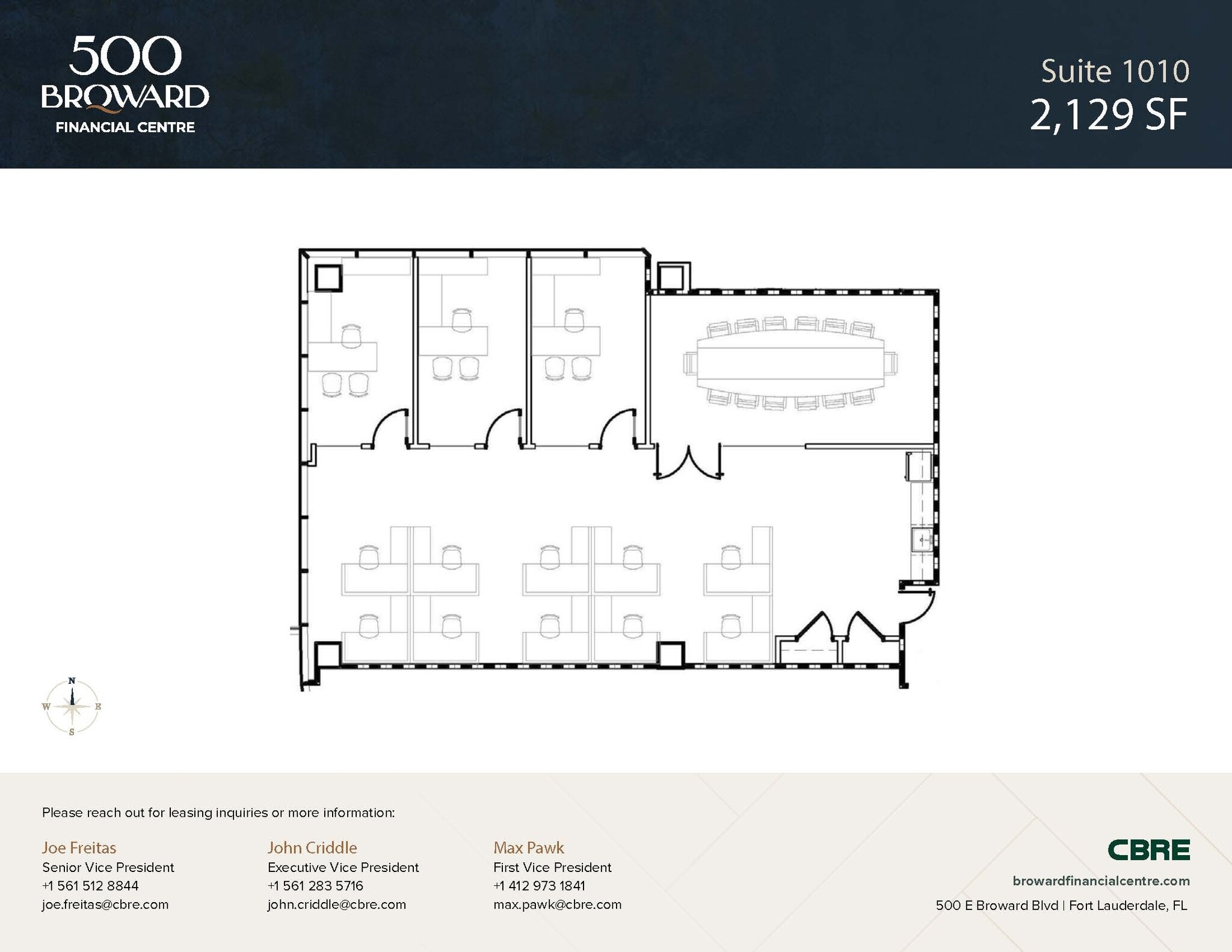 500 E Broward Blvd, Fort Lauderdale, FL à louer Photo intérieure– Image 1 sur 1