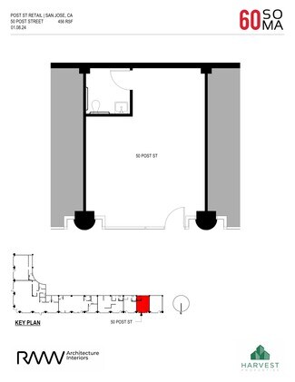 Plus de détails pour 50 Post St, San Jose, CA - Local commercial à louer