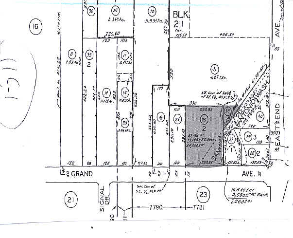 1543-1591 E Grand Ave, Pomona, CA à louer - Plan cadastral – Image 3 sur 7