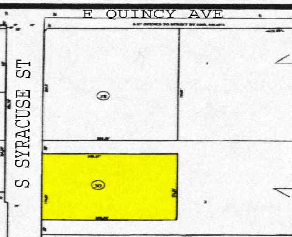 4380 S Syracuse St, Denver, CO à vendre - Plan cadastral – Image 2 sur 17