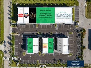 1019 SW Pine Island Rd, Cape Coral, FL à louer Plan de site– Image 2 sur 10