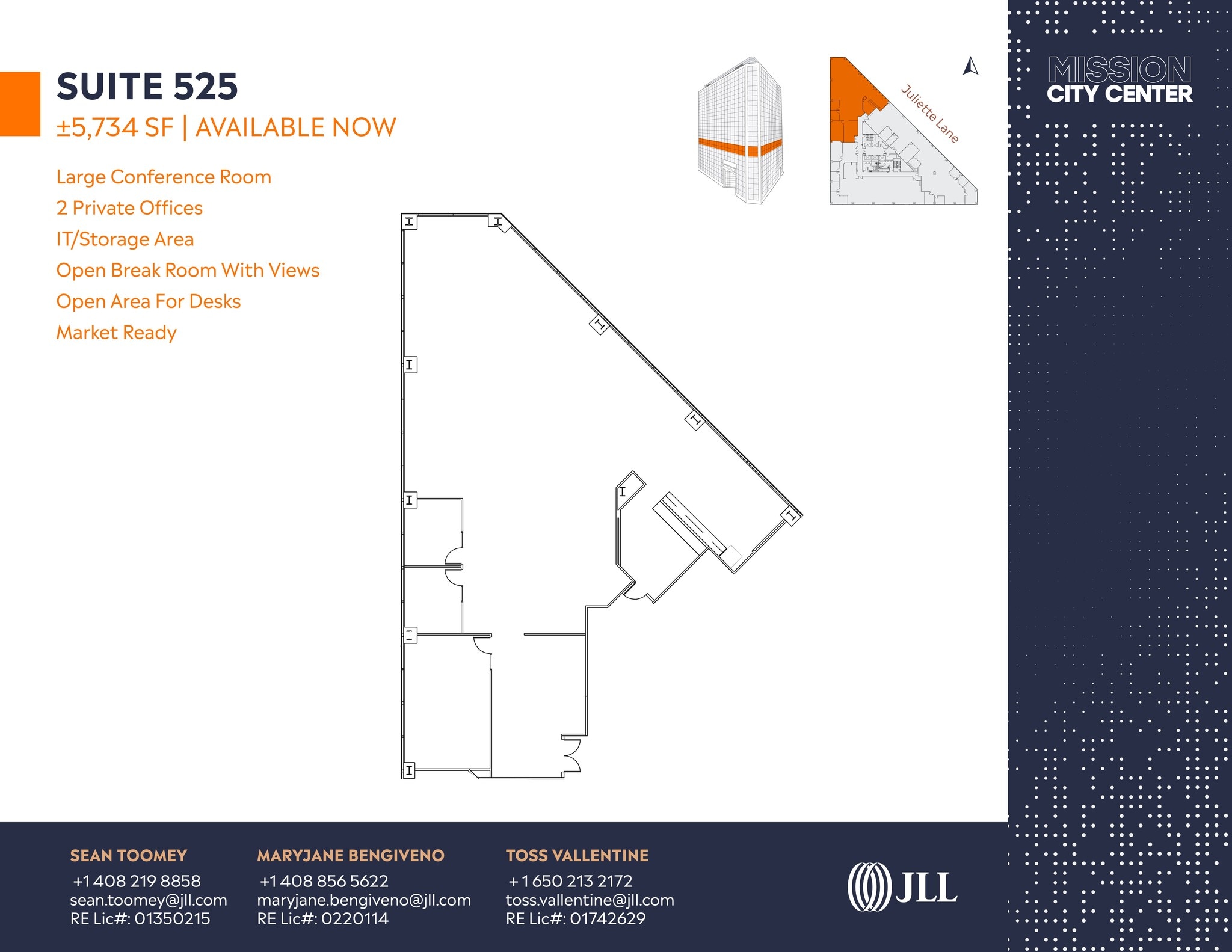 2350 Mission College Blvd, Santa Clara, CA à louer Plan de site– Image 1 sur 1