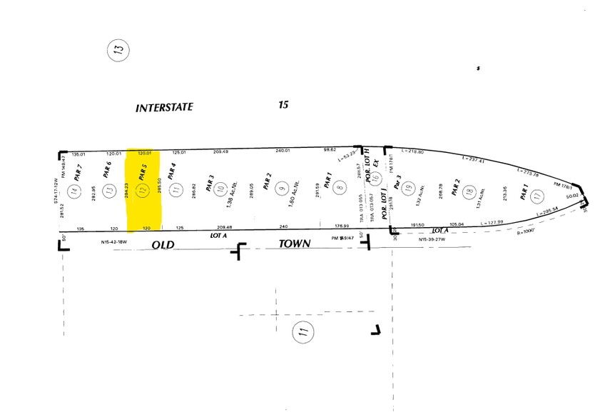 28936 Old Town Front St, Temecula, CA à louer - Plan cadastral – Image 3 sur 3