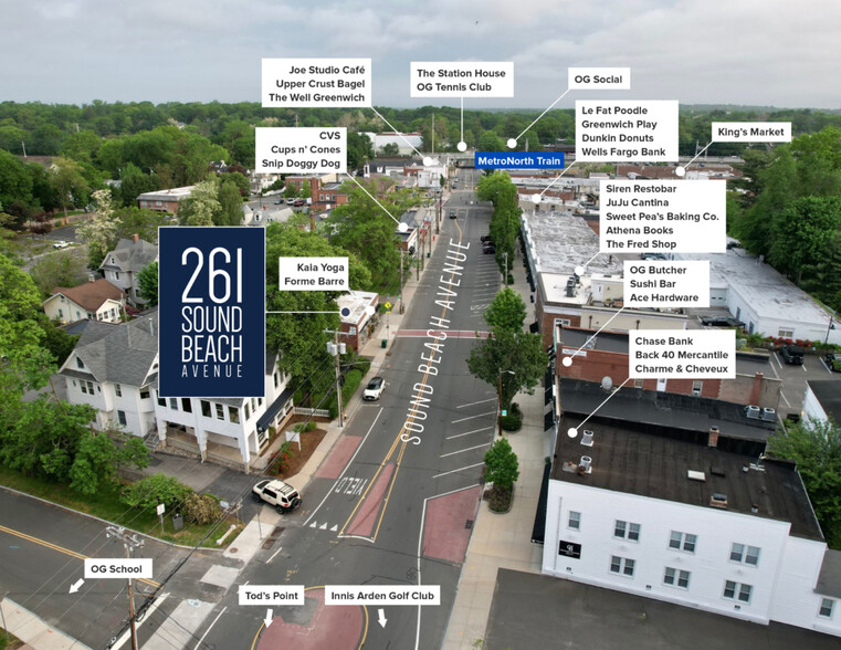 259-263 Sound Beach Ave, Old Greenwich, CT à louer - Photo de l’immeuble – Image 3 sur 10