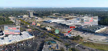 3299 Bel Air Mall, Mobile, AL - VUE AÉRIENNE  vue de carte