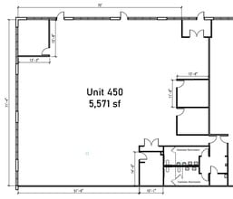 4670 Richmond Rd, Warrensville Heights, OH à louer Plan d’étage– Image 1 sur 1